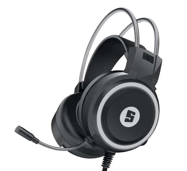 Space Razor RGB LED Over-Ear Gaming Headset