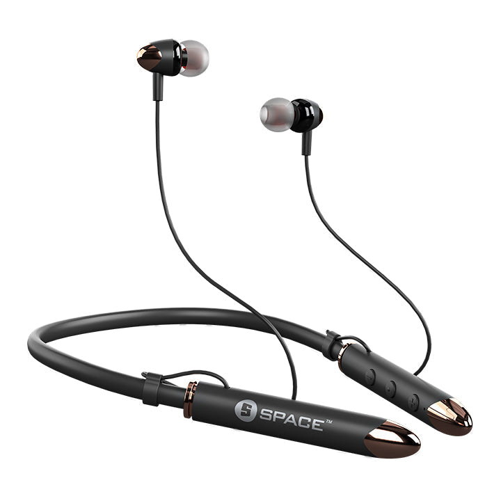 Space Move Wireless Neckband Earphones