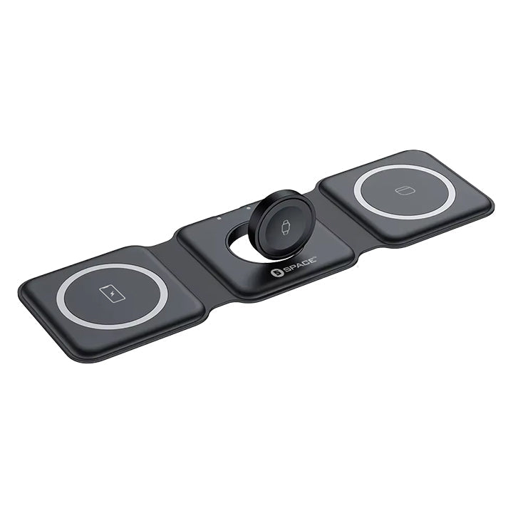 Space 15W Wireless Triple Magnetic Charging Pad