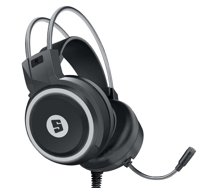 Space Razor RGB LED Over-Ear Gaming Headset