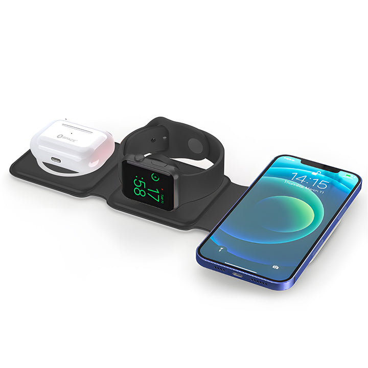 Space 15W Wireless Triple Magnetic Charging Pad