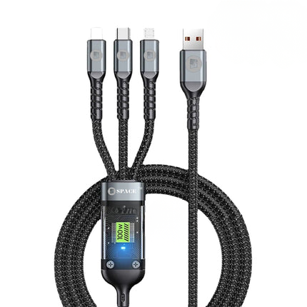 Space Charge Sync 3-In-1 100W USB Cable